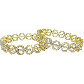 Elegant Diamond Bangles